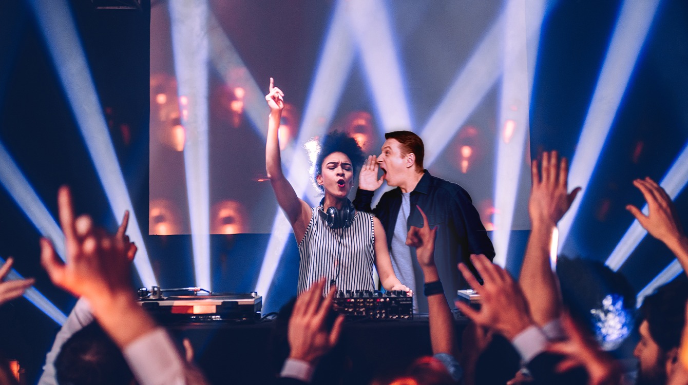 Man legt vrouwelijke DJ uit dat ze ‘plaat goed heeft gemixt’ omdat hij de ‘overgang bijna niet hoorde’