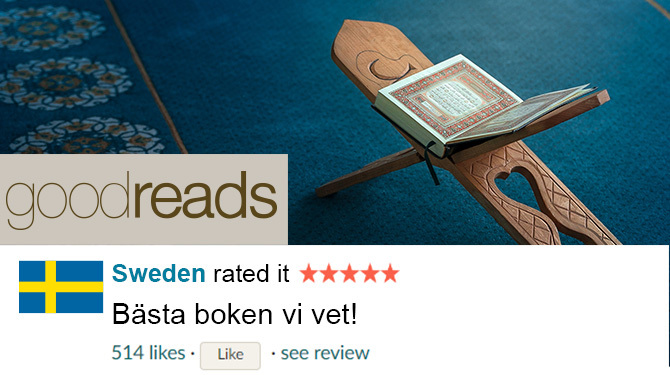 Zweden probeert het goed te maken met Turkije en geeft de Koran 5 sterren op Goodreads