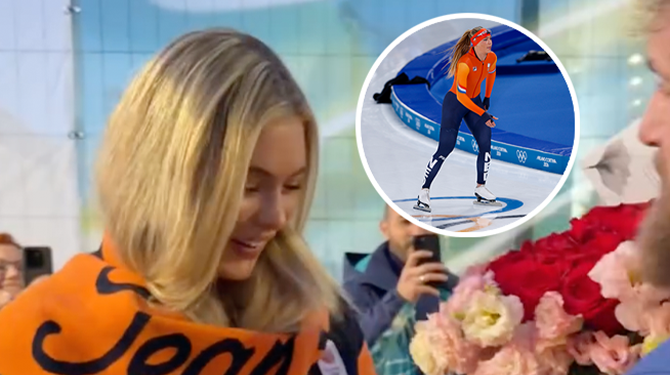 Jutta Leerdam krijgt eigen binnenbaan om in te starten cadeau van Jake Paul