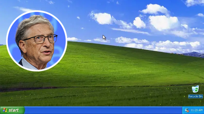Bill Gates geeft toe dat het Windows XP-achtergrondbeeld het Epstein-eiland was