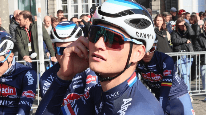 Mathieu van der Poel ergert zich dood aan lawaai in hotel