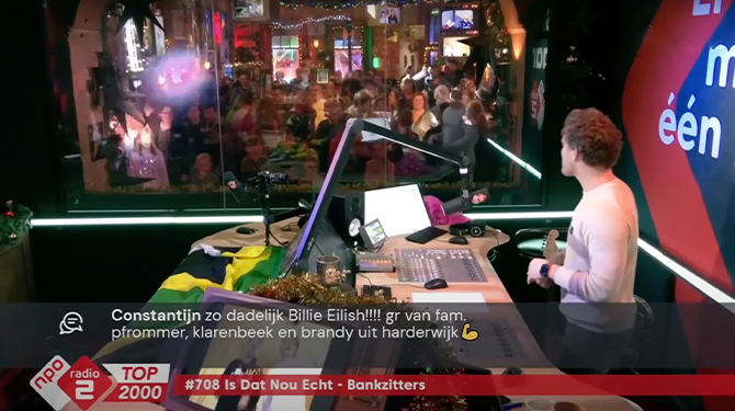 Top 2000 vanaf volgend jaar op shuffle afgespeeld om discussies over volgorde tegen te gaan