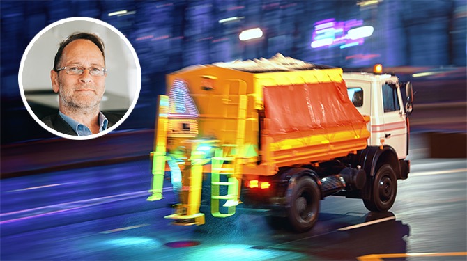 ​Martin (52) koopt eigen strooiwagen om veilig op werk te komen