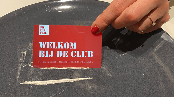 Loes gebruikt haar sportschoolpasje dit jaar vaker dan ze vooraf had gedacht