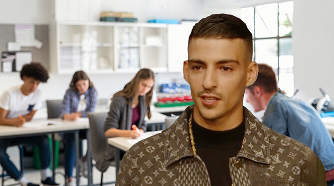 Rapper Boef ingezet tegen lerarentekort: ‘Er is lerarentekort want er zijn leraren tekort’
