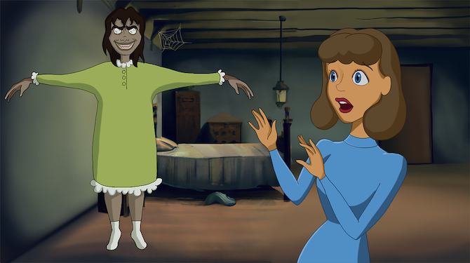 Disney maakt schattige animatiefilm van 'The Exorcist'