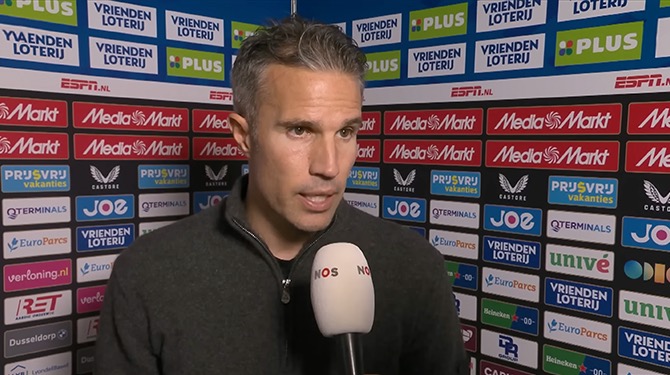 Van Persie wil niks van winnen weten