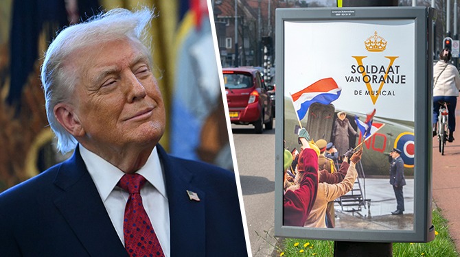 Trump claimt beëindigen Soldaat van Oranje