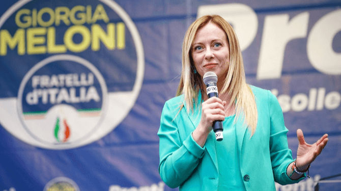 Staat Giorgia Meloni in het weekend zelf wel genoeg achter het aanrecht?