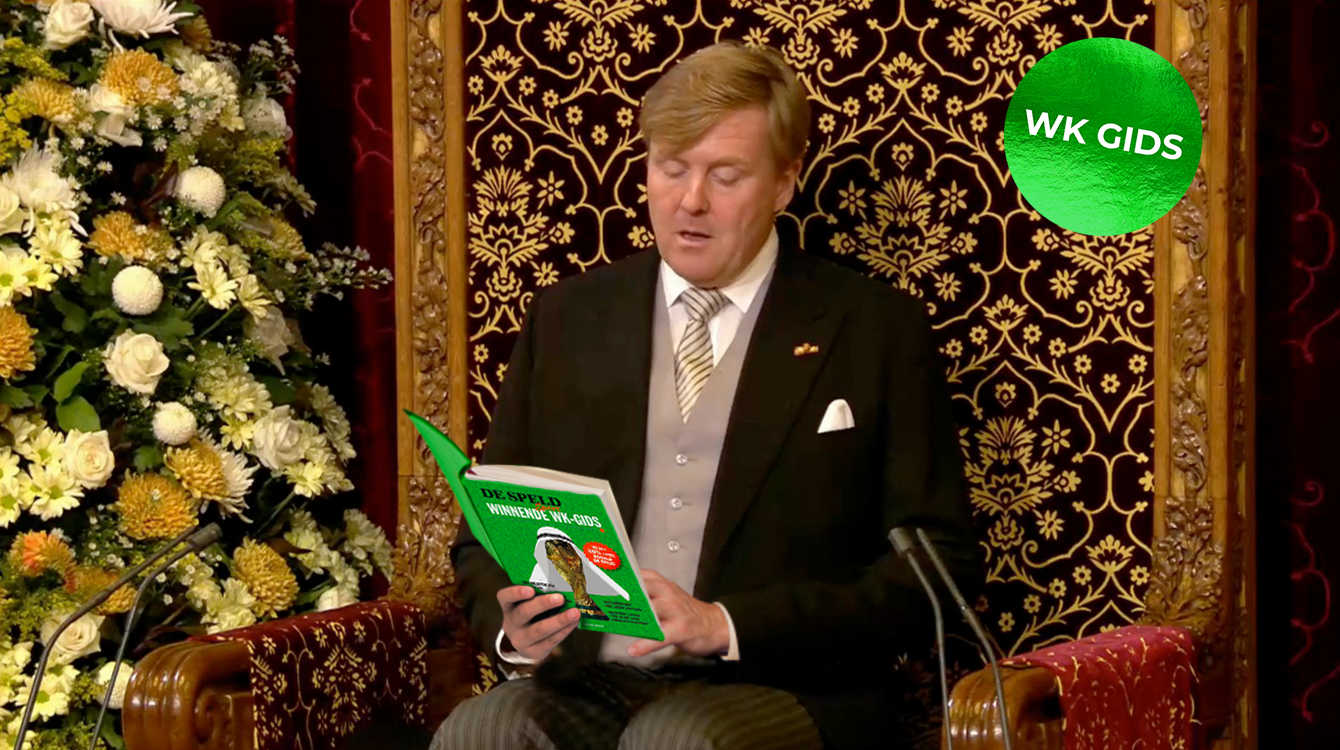 Koning ziet af van bezoek aan Qatar na lezen Winnende WK-gids van De Speld Sport