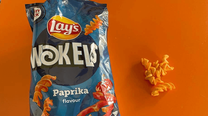 Lays introduceert Wokels: spiraalvormige chips die zowel naar links als naar rechts draaien