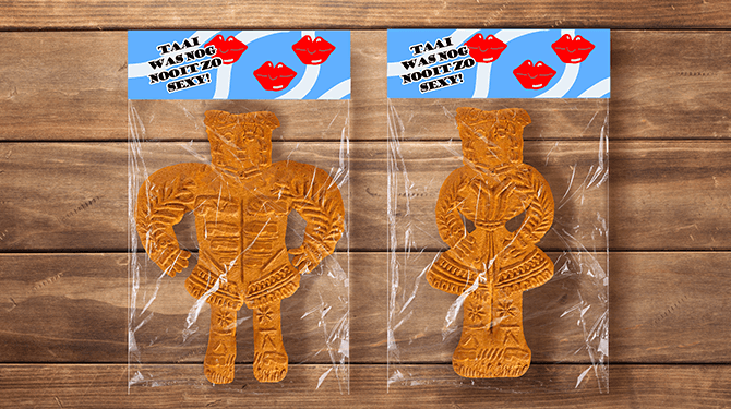 Supermarkten komen met sexy taaitaai-poppen om taaitaai weer sexy te maken