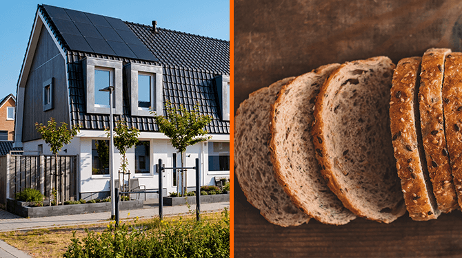Economen waarschuwen: brood straks net zo duur als huis