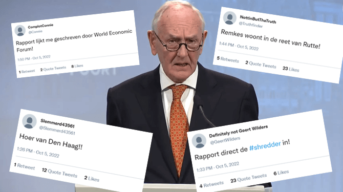 Genuanceerd verhaal Remkes stuit op kritiek uit onverwachte hoek: Twitter