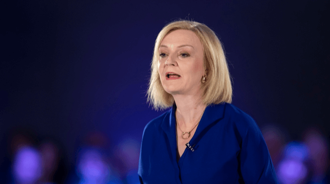 Liz Truss: ‘Door nu belastingen te verlagen voor de rijken profiteren uiteindelijk de voedselbanken’