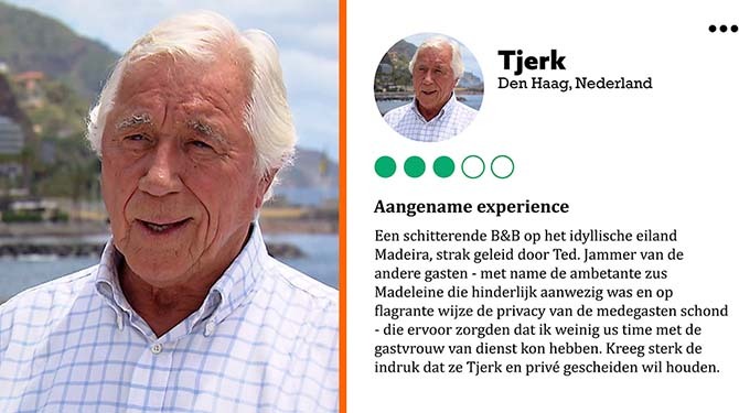We vonden de Tripadvisor reviews van deze B&B Vol Liefde-kandidaten