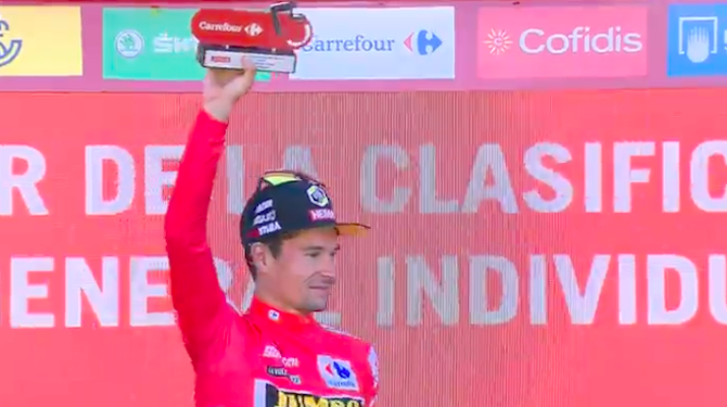 Roglic dankbaar dat ploeggenoten hem ook eens de rode trui gunnen