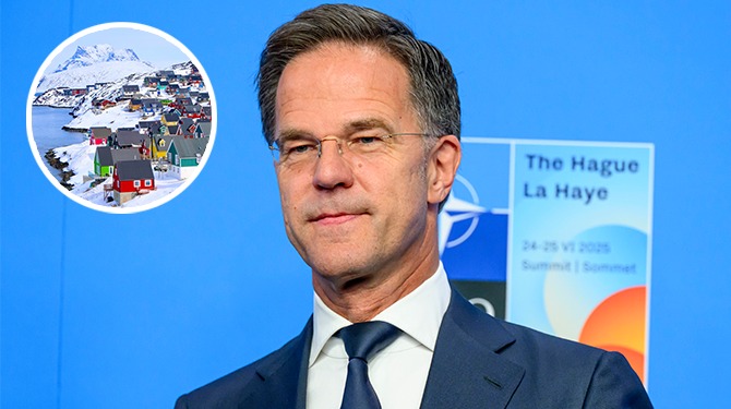 Rutte lost kwestie Groenland op: Denemarken uit de NAVO gezet