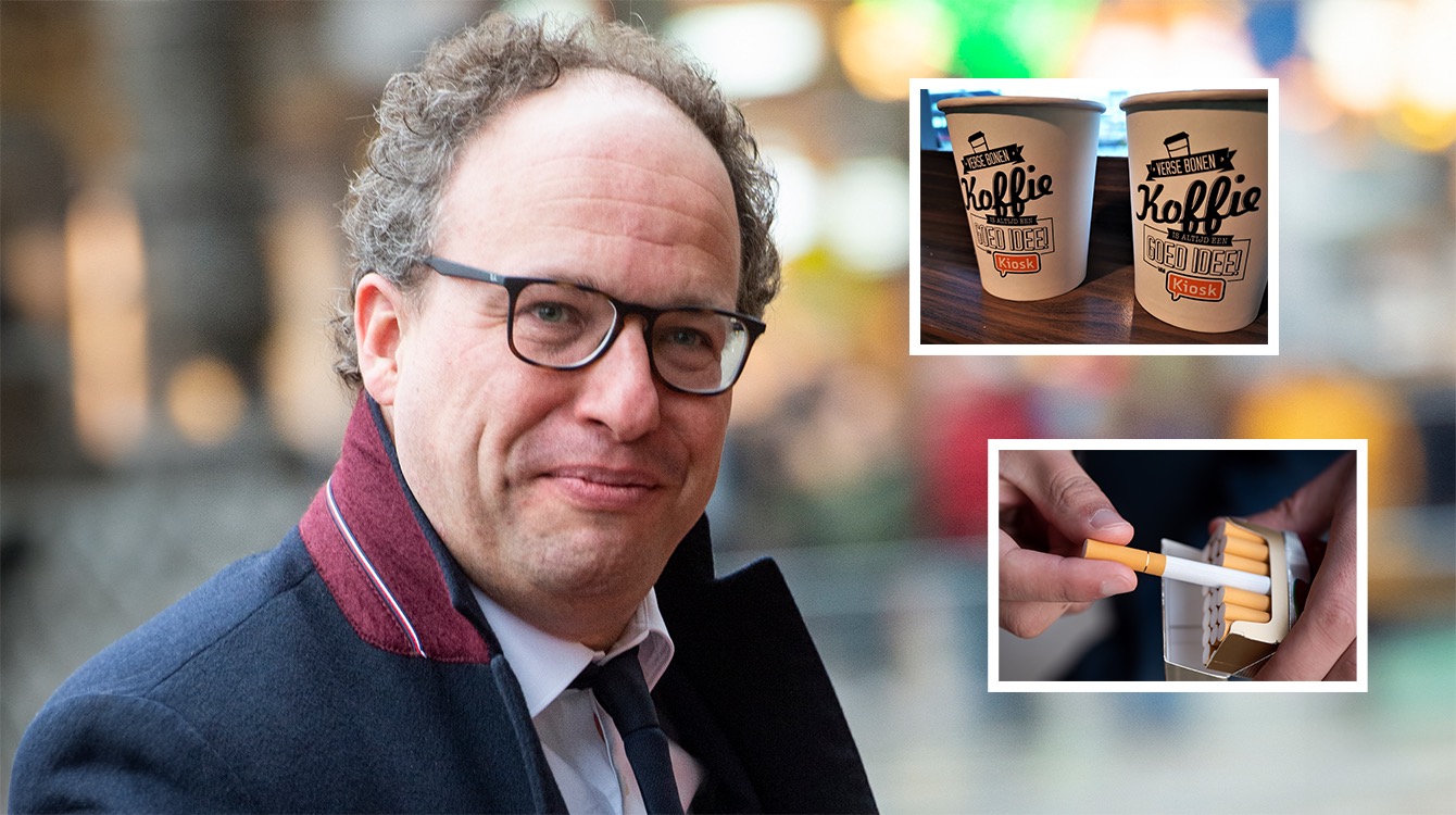 ​Koolmees biedt gestrande reizigers koffie en sigaretten aan