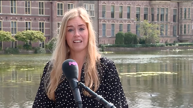 Raisa Blommestijn drinkt gastank van 2 liter leeg na oproep minder te gebruiken