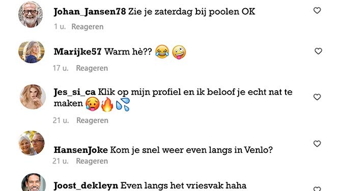 Oververhit? @Jes_si_ca belooft je ‘nat te maken’