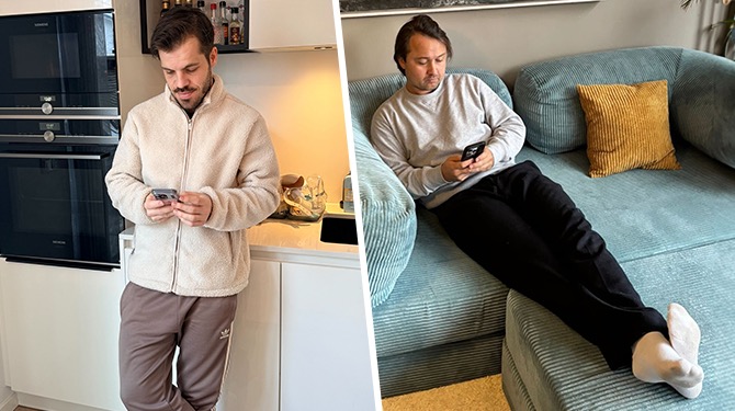 ​Vriendschap Roy en Jelmer bestaat vooral uit intentie om weer eens wat af te spreken
